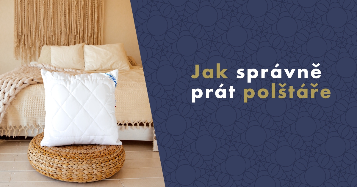 Jak správně prát polštáře